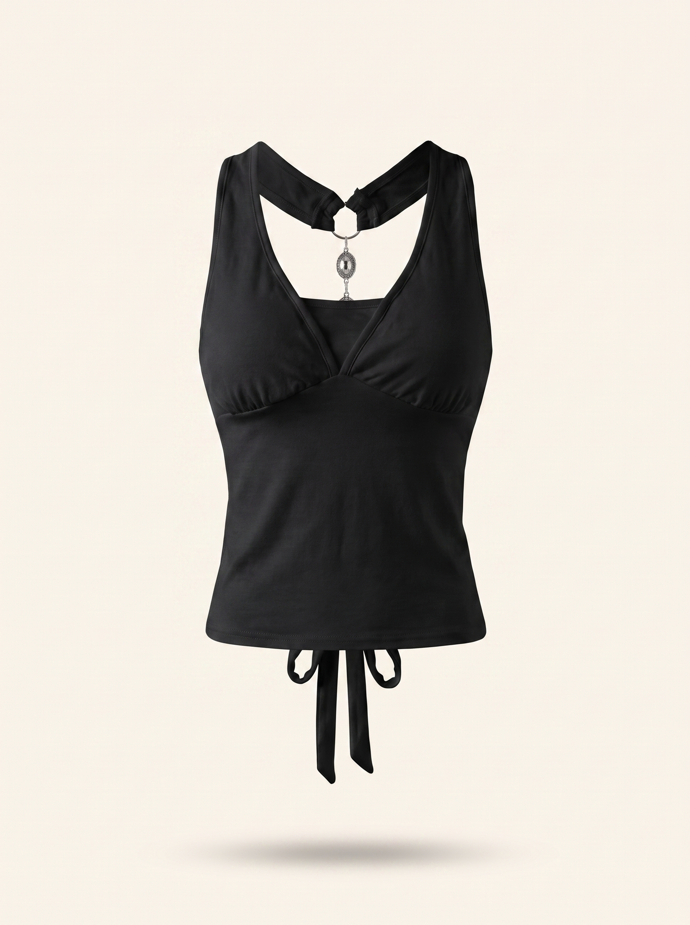 Cannes Bow Halter Top