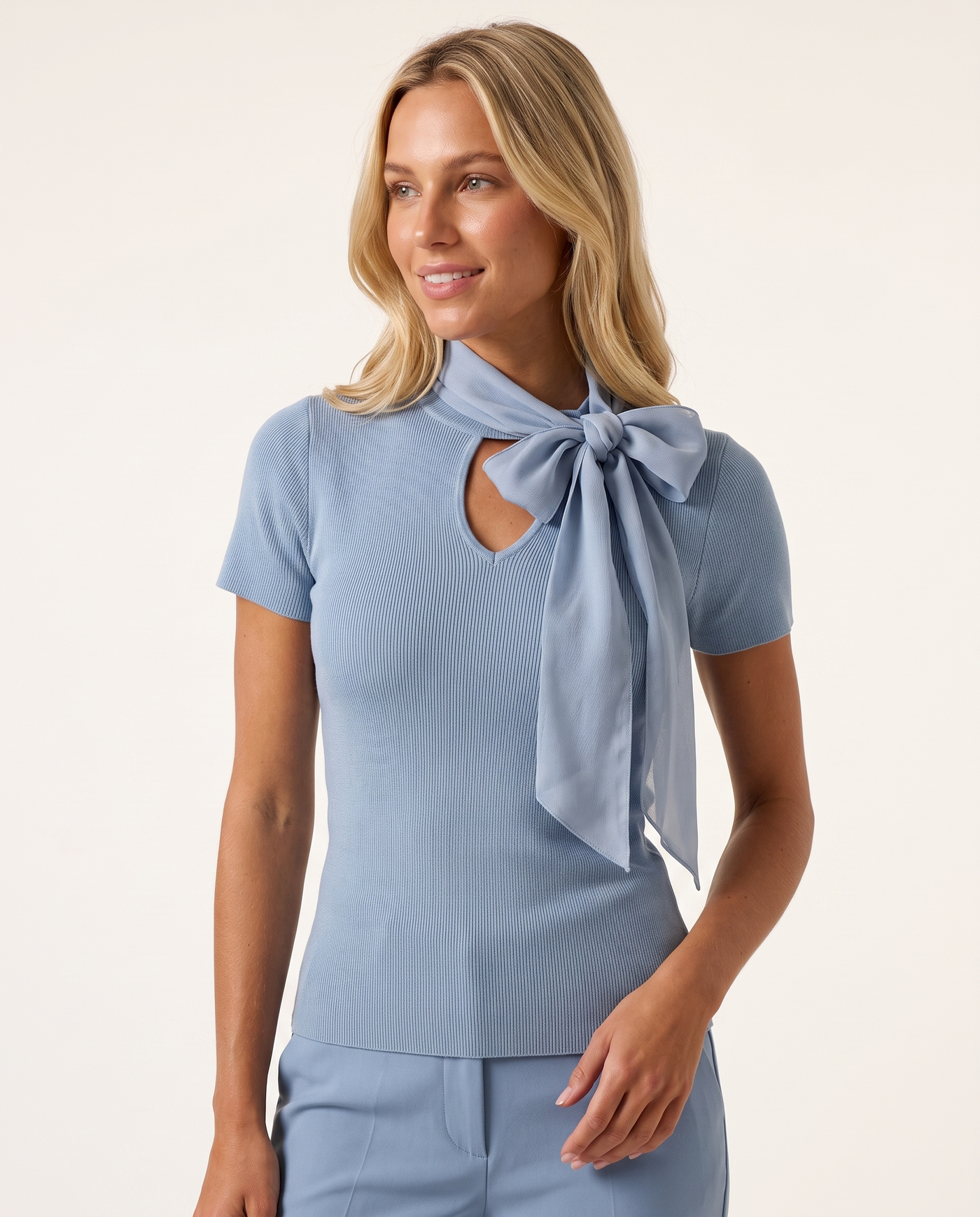 Bow Knit Tee
