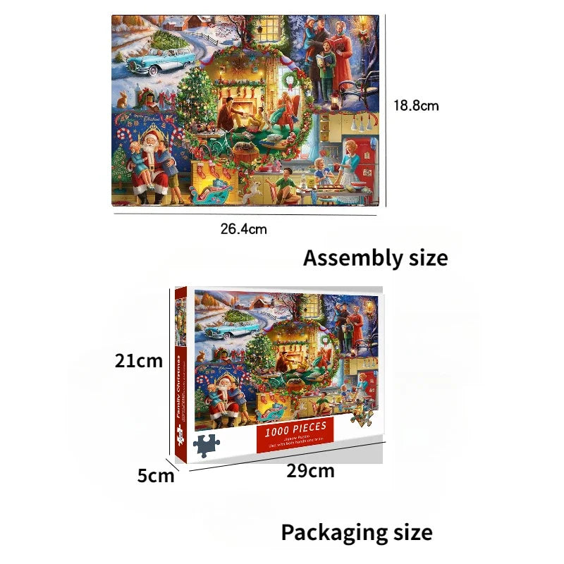 1000 Stukjes Kerstpuzzel™
