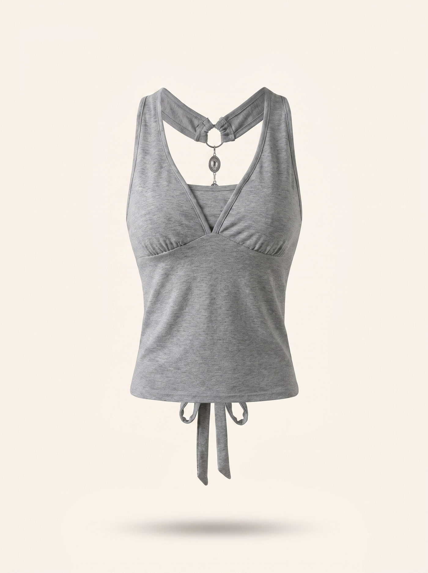 Cannes Bow Halter Top
