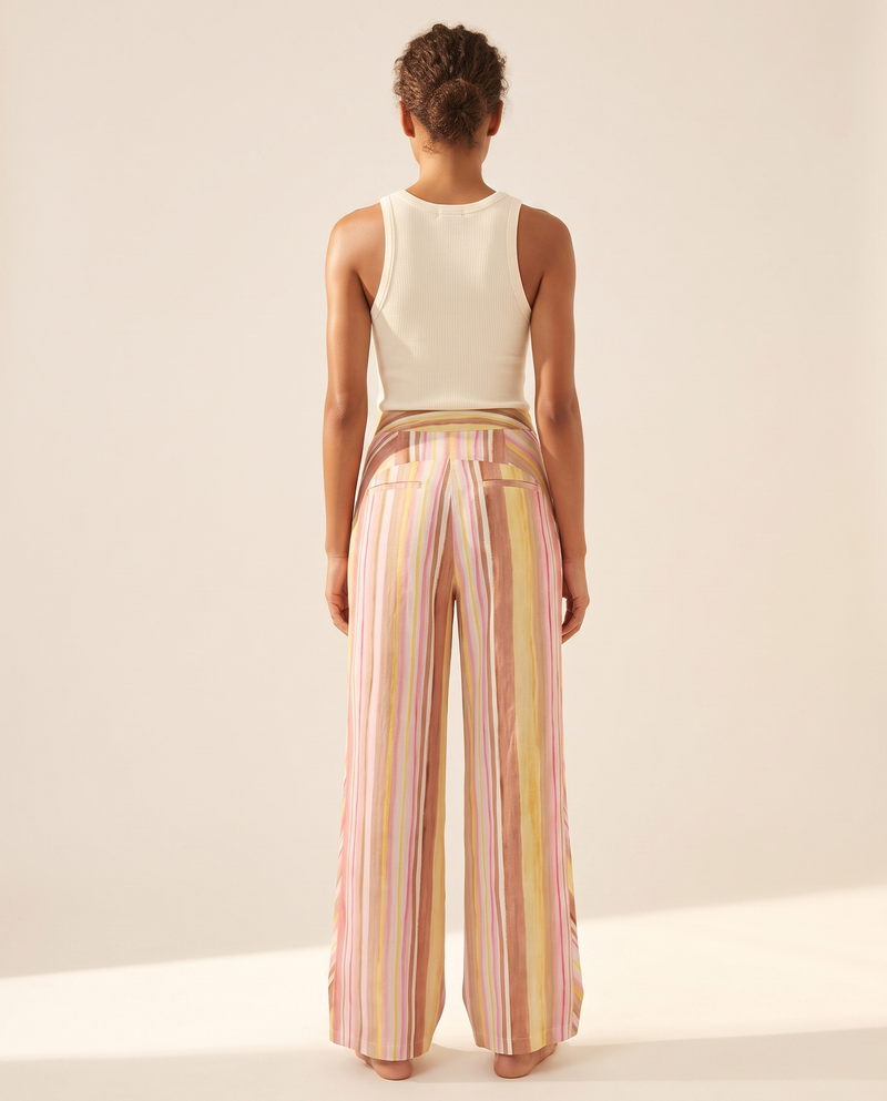 Riviera Gestreepte Broek
