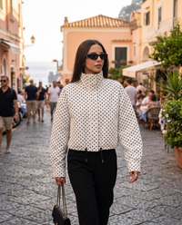 Portofino Polkadot Bomber