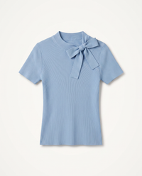 Bow Knit Tee